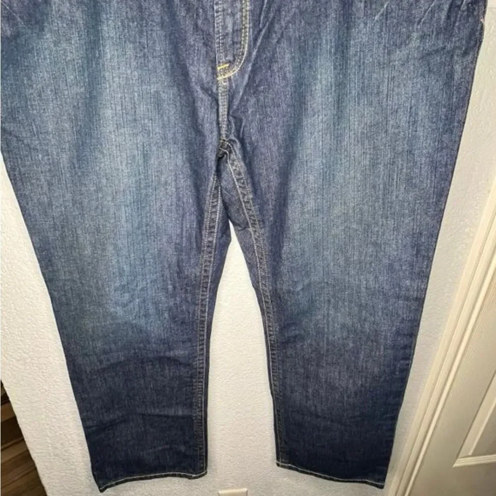 New! Ariat Work Flame Resistant CAT 2 Relaxed Basic Boot Cut Blue Jean Sz 42X30